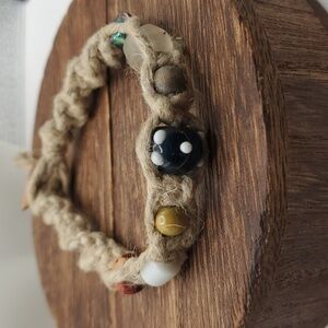 B2540 lost in translation exotic‎ castaway bracelet hemp brutalist